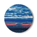 Coaster Sunrise (Round)