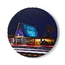 Coaster Funky Pelican (Round)