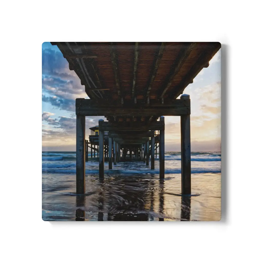 Coaster Crabby Joe's View From Below II (Square)