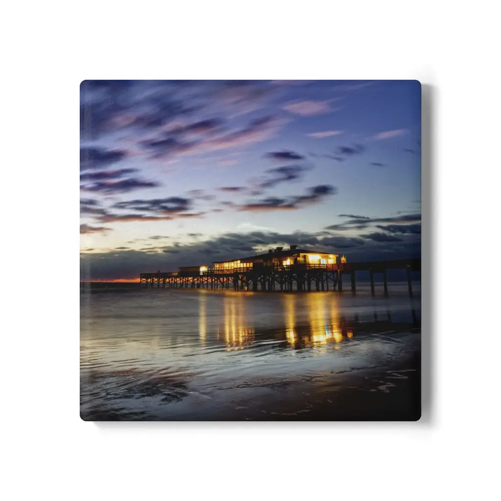 Coaster Crabby Joe's Nightime (Square)