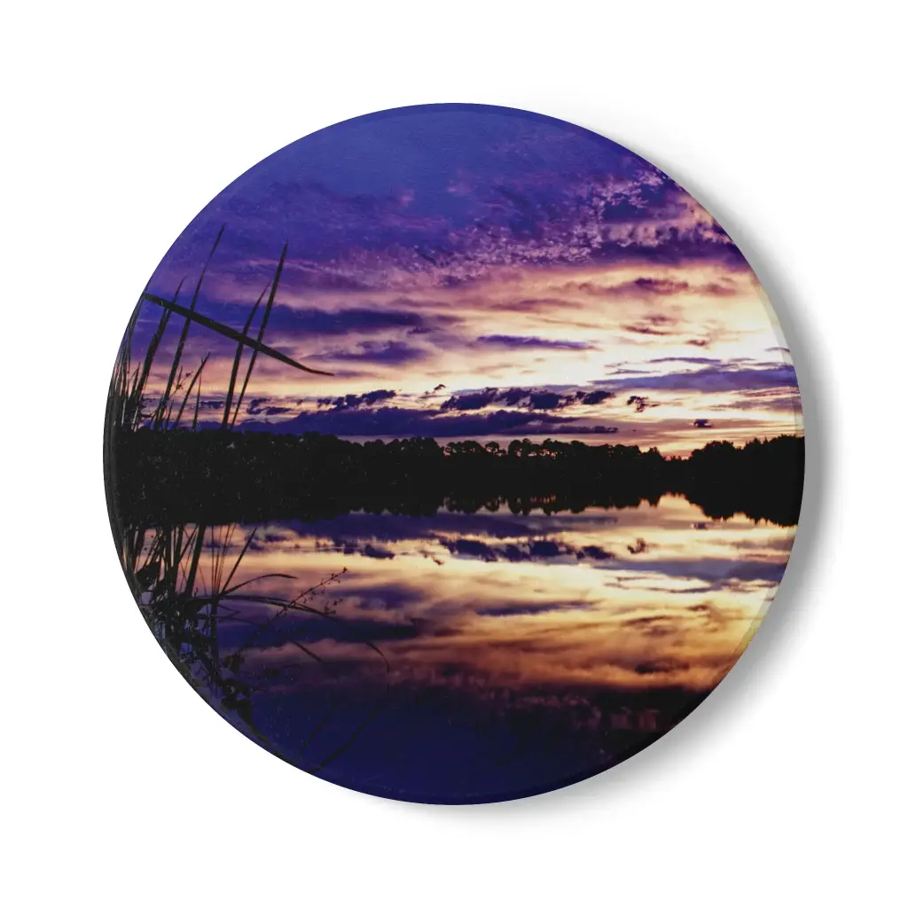 Coaster Over The Lake (Round)