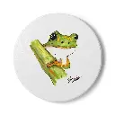 Coaster Little Frog (Round)