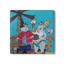 Coaster Family of Rhino I (Square)