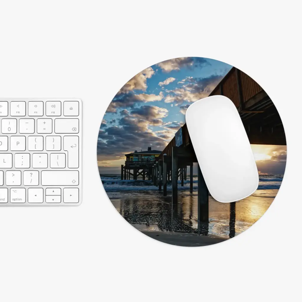 A Coastal Landmark at Your Desk, Mouse Pad