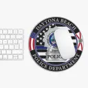 DBPD Official Patch Mouse Pad, Police