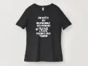 I’m With My Incredible Boyfriend Please Stare From Over There T-Shirt