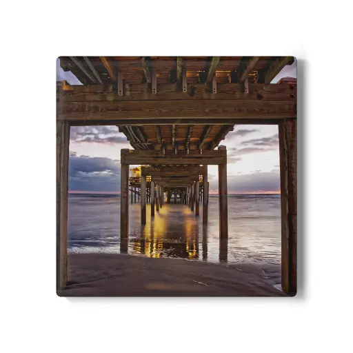 Coaster Crabby Joe's View From Below (Square)