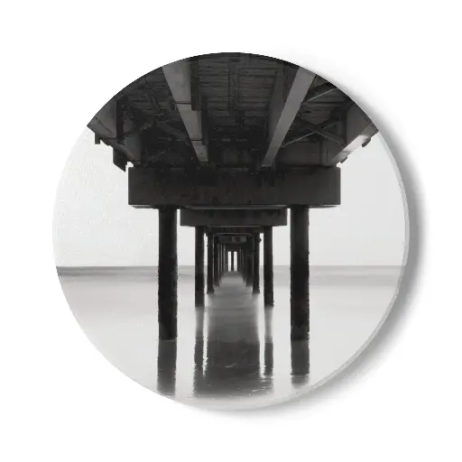 Coaster St Augustine BNW (Round)