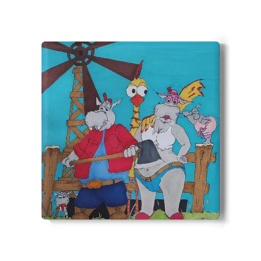 Coaster Family of Rhino I (Square)