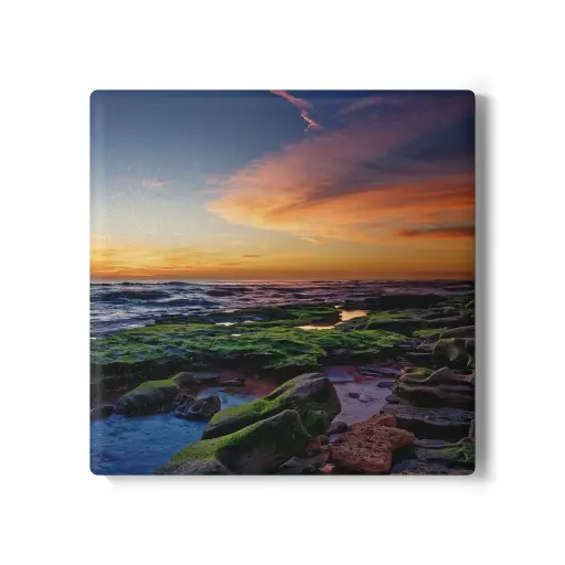 Coaster Green Morning (Square)