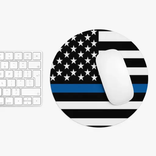 Back The Blue Mouse Pad