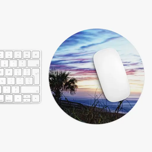 Flagler Pier Scenic Mouse Pad
