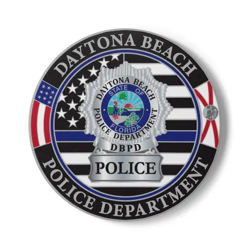 DBPD Official Patch Coaster, Police